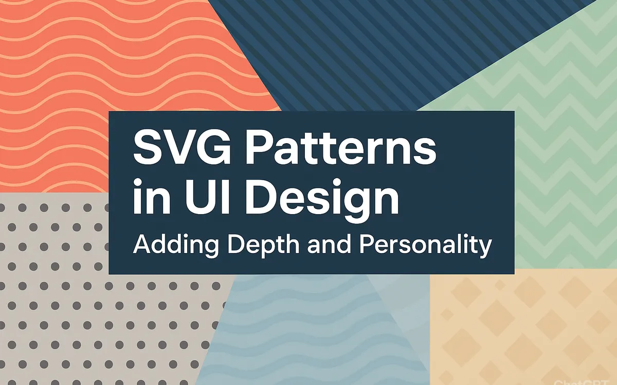 SVG Patterns in UI Design